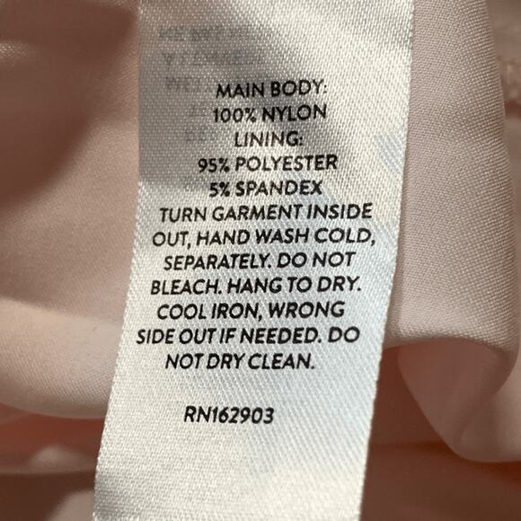 Rachel Parcell Pastel Pink Gold Metallic Glitter Star Tulle Dress Tiered Skirt - Picture 10 of 11